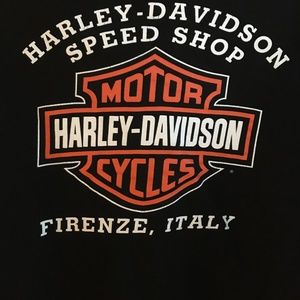 Harley Davidson Zip Up Hoodie . ITALY